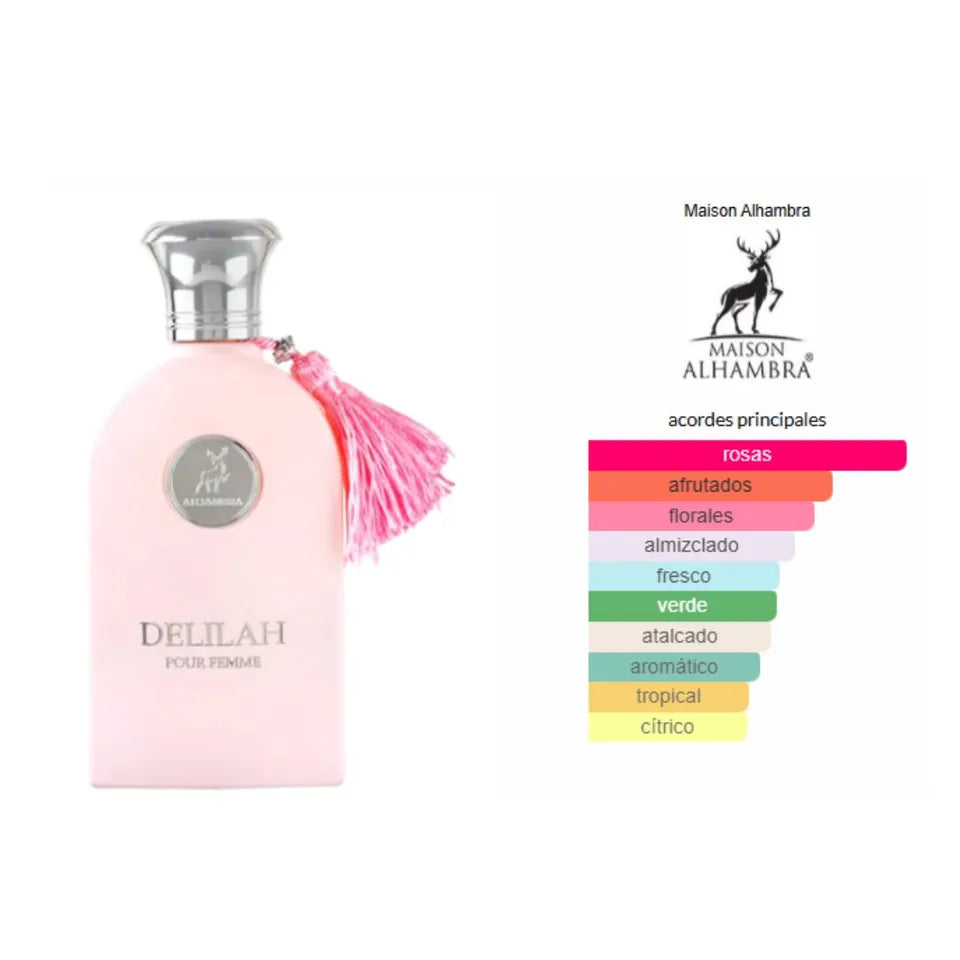 Maison Alhambra Delilah (Alternativa de Parfums de Marly Delina)