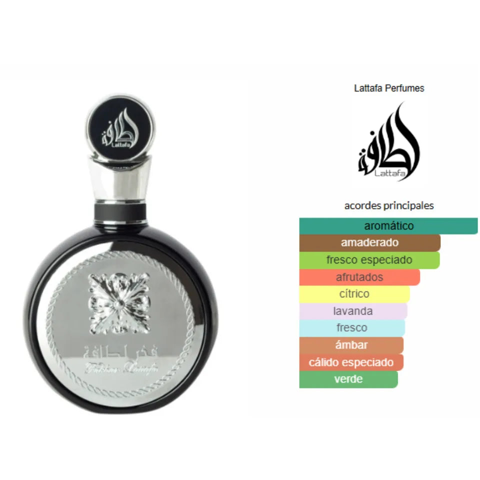 Lattafa Fakhar Black (Alternativa de Yves Saint Laurent Y EDP)