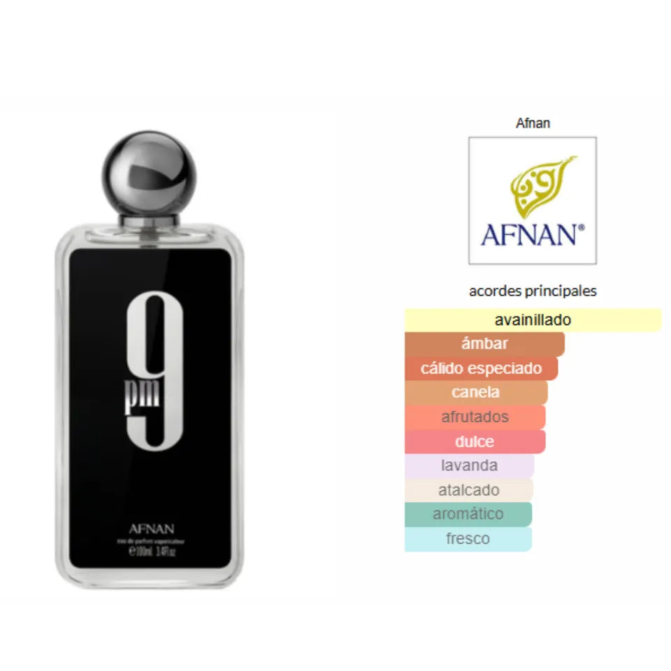 Afnan 9 PM (Alternativa de JPG Ultra Male)