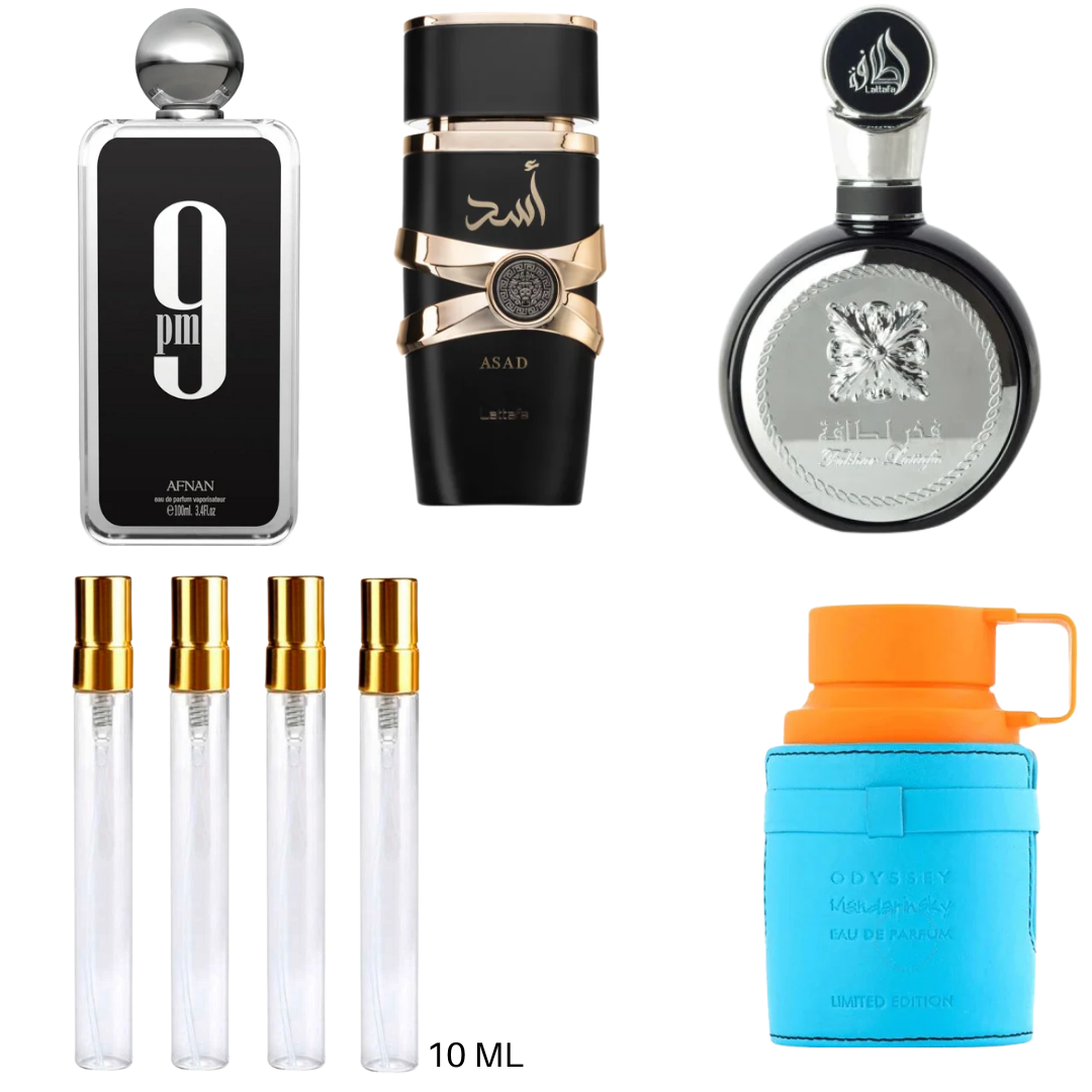 Discovery Set: Perfumes Árabes Más Vendidos para Hombre