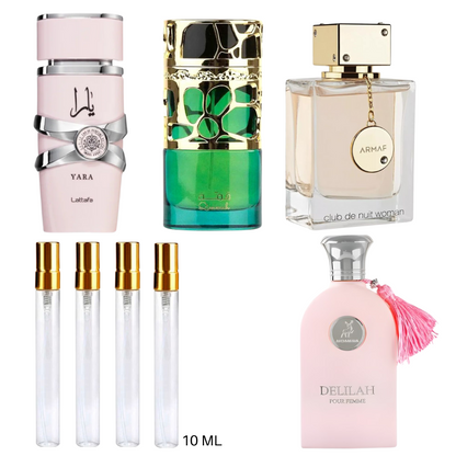 Discovery Set: Fragancias Femeninas Más Vendidas