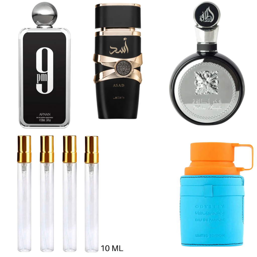 Discovery Set: Perfumes Árabes Más Vendidos para Hombre