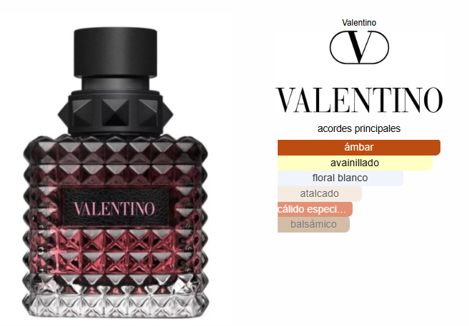 Valentino Donna Born in roma Intense