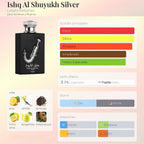 Lattafa Pride Ishq Al Shuyukh Silver (Alternativa Paco Rabanne One Million Lucky)